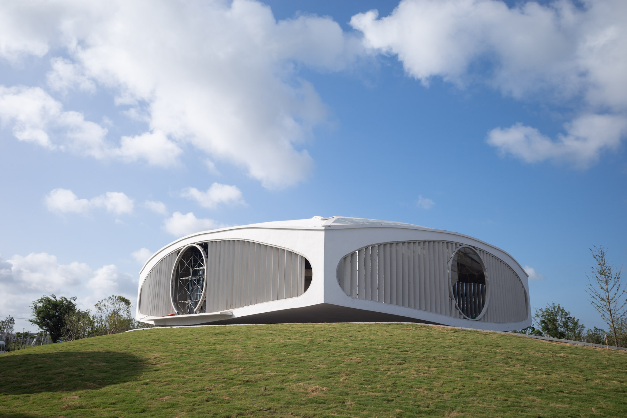 还在修建大场馆 还在修建大场馆